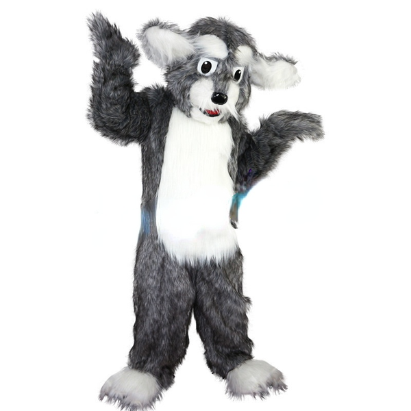 

mascot costumes long-haired greyhound mascot costume animal festival role-playing cartoon large-scale event role-playing costume, Red;yellow