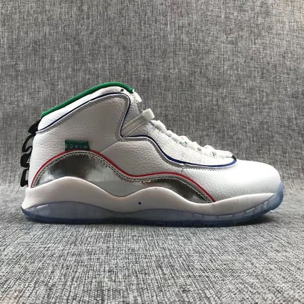 

men arrival jumpman 10 10s wings kids basketball shoes chicago cool cement steel grey westbrook mens sneakers sports trainers 6aqn, Black