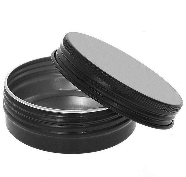 

aluminum tin cans - 40 pack 1oz / 30g round metal tin container screw cans cosmetic sample containers candle travel ti sqcdjej