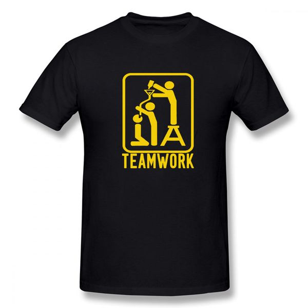 

summer novelty teamwork team work funny drinking drunk casual short sleeve tee fashion style sport hooded sweatshirt hoodie men t shirt