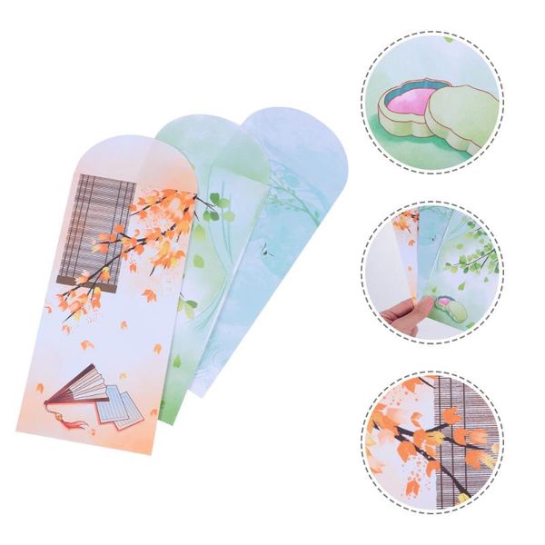 

30pcs Chinese Floral Style Envelope Creative Paper Envelope Stationery Envelopes