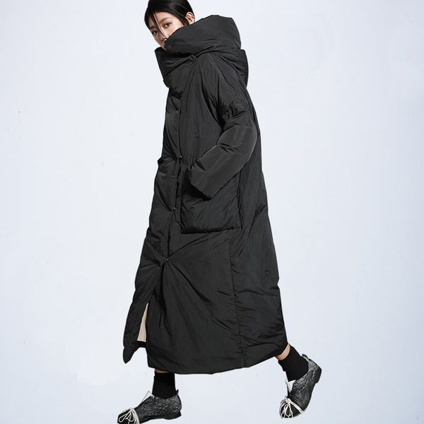 

brands new winter collection of jacket stylish windproof female coat womens quilted coat jackets long warm parkas 201119, Black