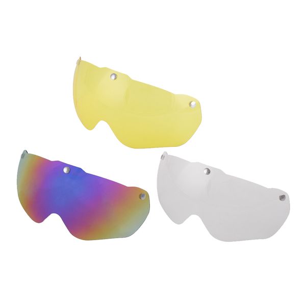

3pcs bike helmet eye lens triathlon road mtb bicycle helmet lens replace
