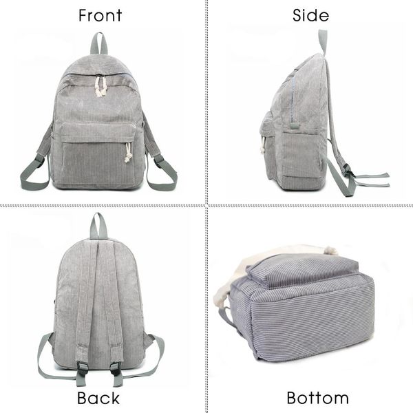

herald fashion preppy fabric backpack female velvet design collage school backpack for teenage girl striped backpack women bbyxvo