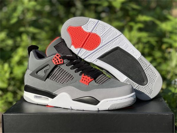 

shoes 4s infrared 23 dark grey black cement iv designer sports sneakers us7-13