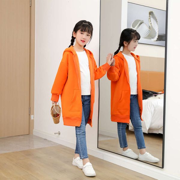 

coat new winter children's hooded cardigan printed, Black