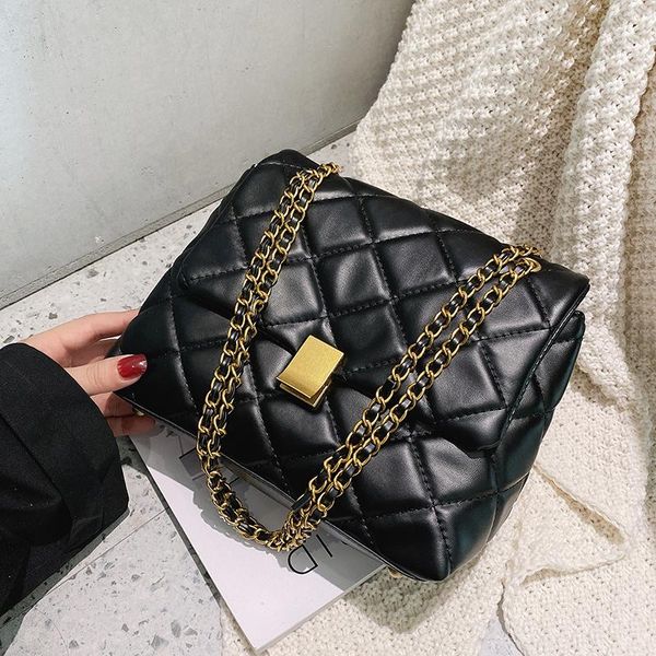 

chain pu leather crossbody bags for women 2020 trending designer handbags and purses ins chic luxury female shoulder bag