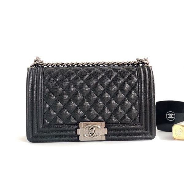 

new lady cross-body bag 7a high-end custom quality fashion style silver metal accessories with a non-detachable long shoulder strap