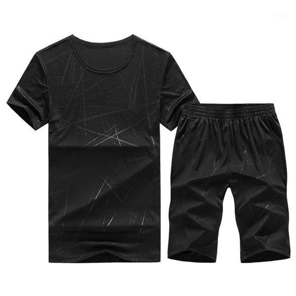

two sets of men 2018 spring and summer new style korean suit casual loose sportswear student meteor simple1, Gray