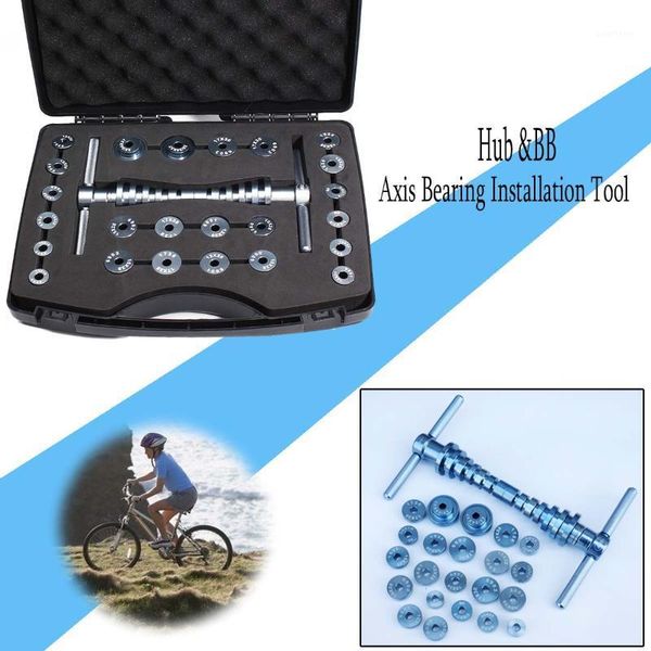 

bicycle bottom bracket hub bike bb axis bearing removal installation kit set hand tool set1