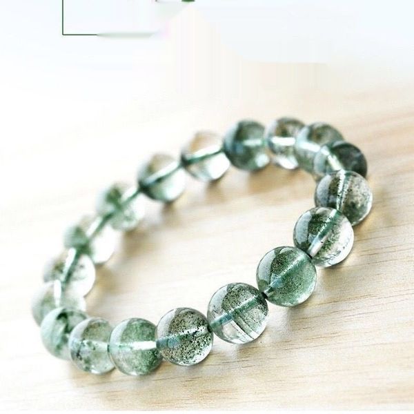 

treasure pot god of wealth jewelry natural crystal hand string green braceletbracelet braceletghost thousand layer yarn sky star green ghost, Golden;silver
