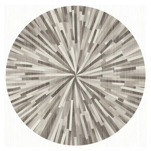 

nordic modern simplicity circular carpet living room bedroom study thickened computer chair swivel chair basket mat area rug1