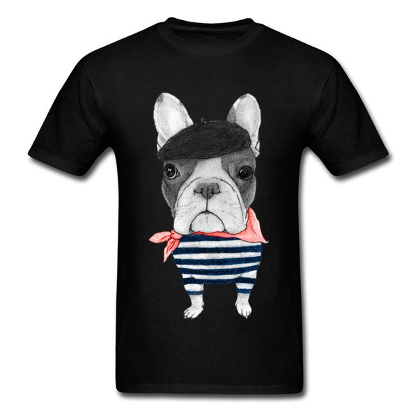 

2018 frenchie бульдог печати классический мультфильм drawing цифровой печати мужской качество crewneck tshirt толстовка с капюшоном балахон