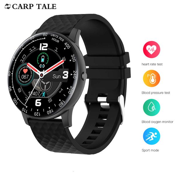 

smart watch for men women, bluetooth waterproof wristband accsori, heart rate music control, compatible with , android, huawei and