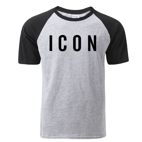 

sport funny t shirt fashion brand icon raglan t shirt men casual tshirt print with icon hip hop cotton short sleeve tee shirt