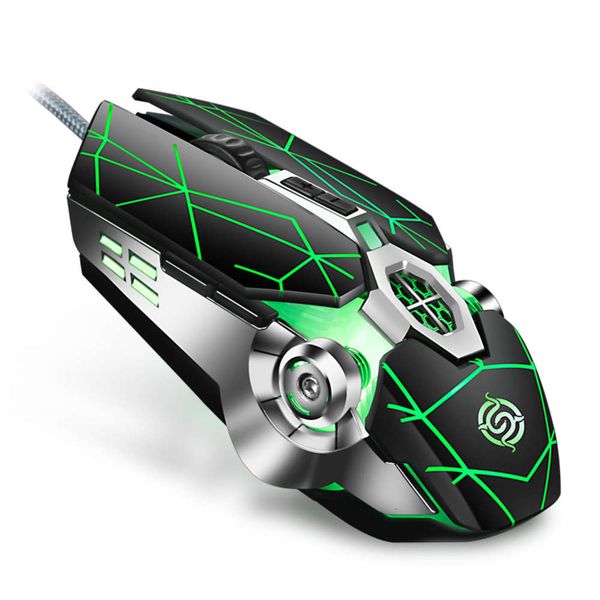 

viper q7 wired luminous computer usb mechanical electronic game mouse