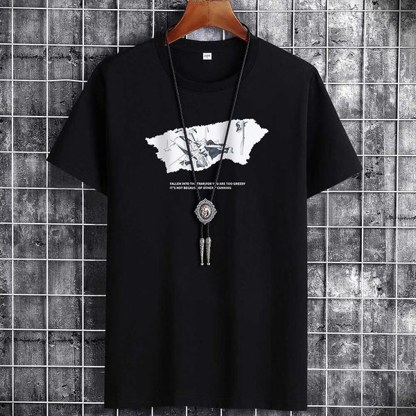 

2021 new korean fashion student handsome shirt long sleeve t-shirt spring and summer men's clothing-8050, White;black