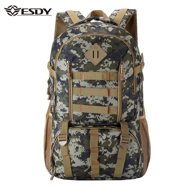 

открытый molle camo тактический рюкзак 50l military army mochila водонепроницаемый туризм охота рюкзак туристический рюкзак спортивные сумки