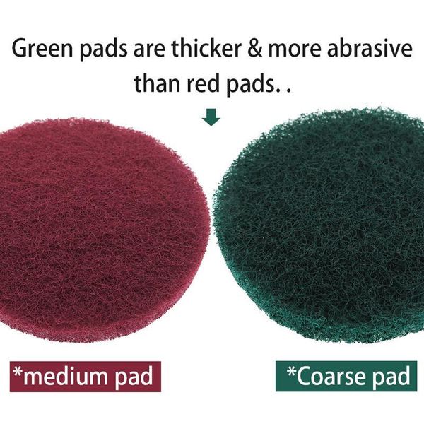 

15pcs drill brush power scrubber brush cleaning attachment kit with extender for bathroom surfaces tub, shower, tile wmtvzo