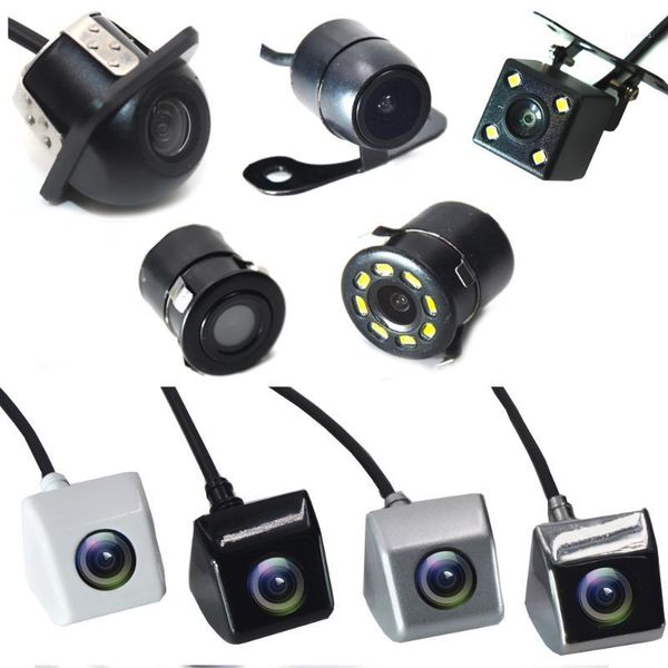 

car rear view cameras& parking sensors camera ir led night vision reversing auto monitor ccd waterproof 170 degree hd video1