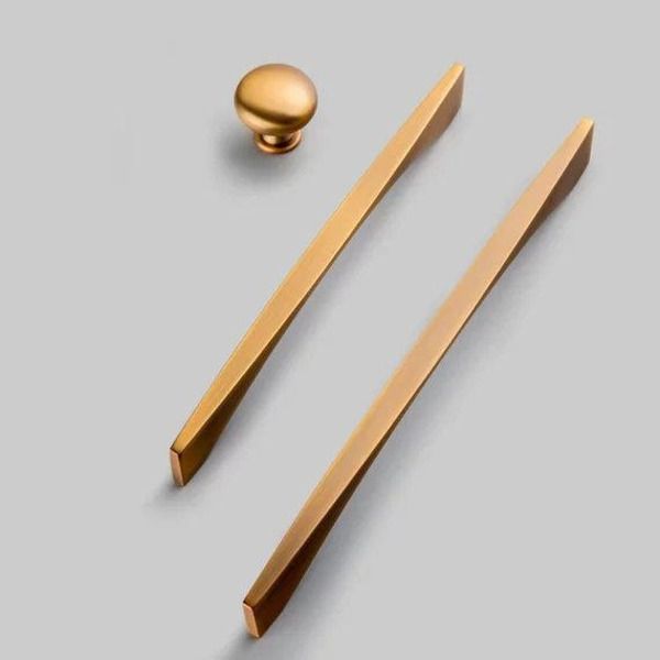 

2 pcs 6.3'' 7.55'' brass drawer knobs pulls unique kitchen cabinet handle door handles knob dresser pull knobs cupboard