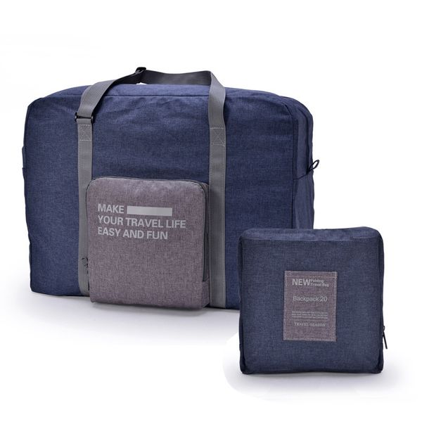 

large portable storage bag moving luggage business trip waterproof folding travel bag