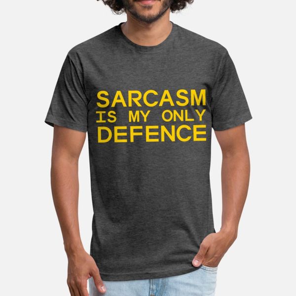 

sarcasm is my only defense designers graphic t shirt diy black o-neck tracksuit hoodie sweatshirt