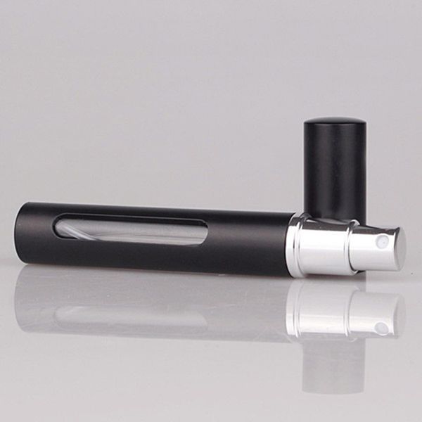 

multicolorful perfume black/red/gold/blue/pink/purple 5ml travel mini portable refillable spray perfume empty fragrance atomizer