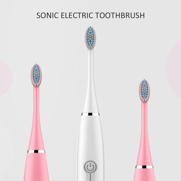 

smart electric toothbrush waterproof ultrasonic sonic brush clean oral hygiene bathroom products fashion convenient 1pcs
