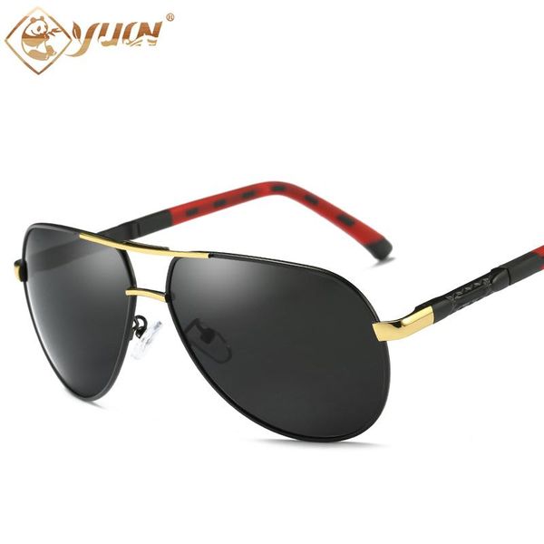 

sunglasses men vintage aluminum polarized classic brand sun glasses coating lens driving eyewear for women, White;black