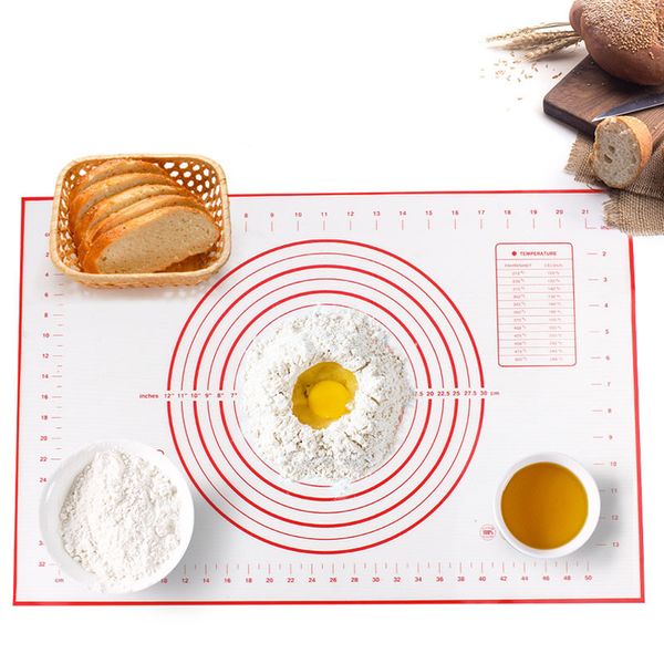 

silicone baking sheet rolling dough pastry cakes bakeware liner pad mat oven pasta cooking tools kitchen tools cfvt0162