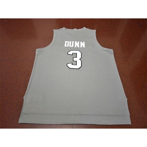 

vintage mens #3 kris dunn new materials with double embroidery friars college jersey sz s-xxxl white black gray jersey