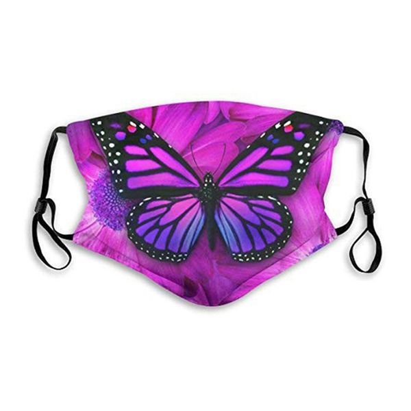 

ufon8u in stock new styles face men and women fashion personality dustproof breathable butterfly printing mask can n