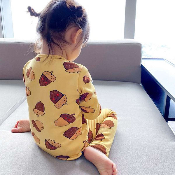 

with underwear set and plush thickened children's girls' cloth, autumn trousers, boys' pajamas, winter baby warm cloth 688j, Blue;red