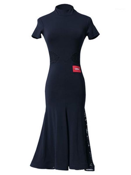 

latin dance practice clothes ladies dress new performance dance clothes1, Black;red