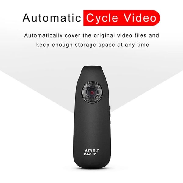 

new 1pcs professional hd 1080p 130 degree mini camcorder motion detection dash cam police body motorcycle bike motion camera