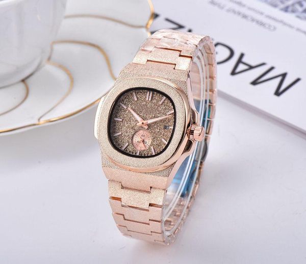 

2019 business casual watch multi functional bar watch menes small seconds work, Slivery;brown