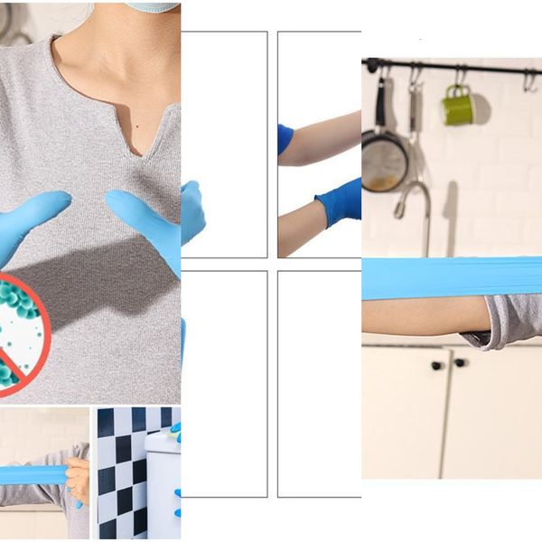 

gloves grade universal food latex gloves 100pcs/lot disposable for home garden cleaning gloves household cleaning yj66m5ct 8d04