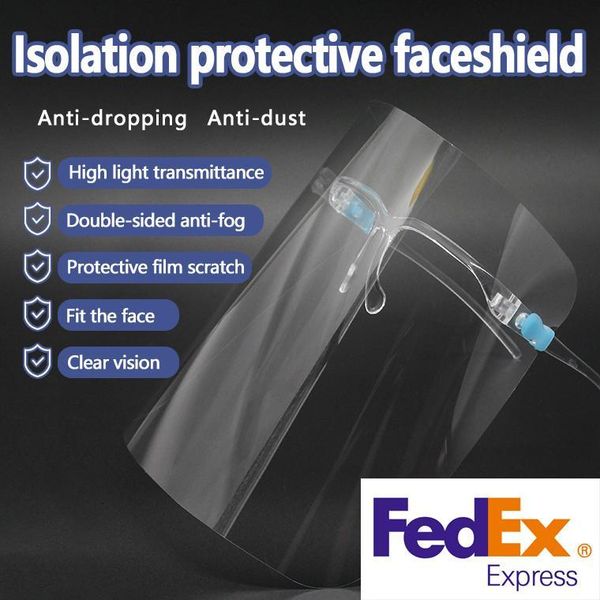 

face shield pin quick protective face shippin blue visor reusable goggle face visor transparent anti-fog layer protect e