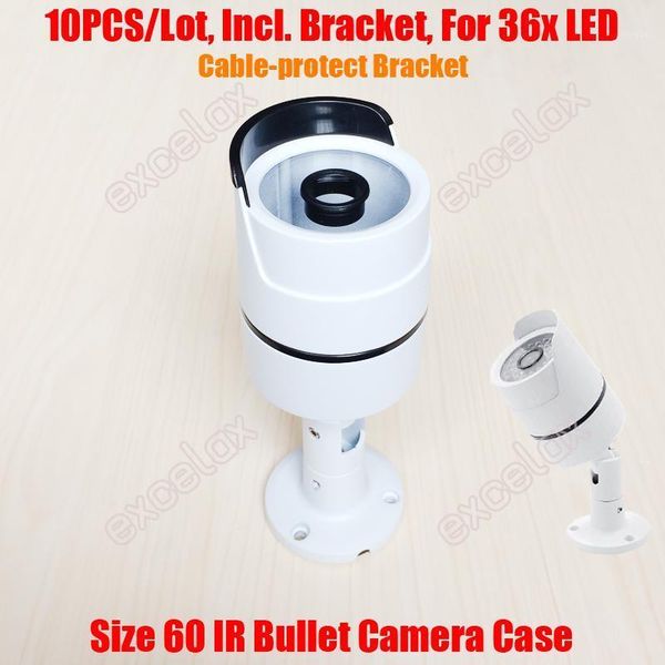 

other cctv cameras 10pcs/lot waterproof ir camera case 60mm cable protect bracket tube casing aluminum alloy outdoor for 36x led board1