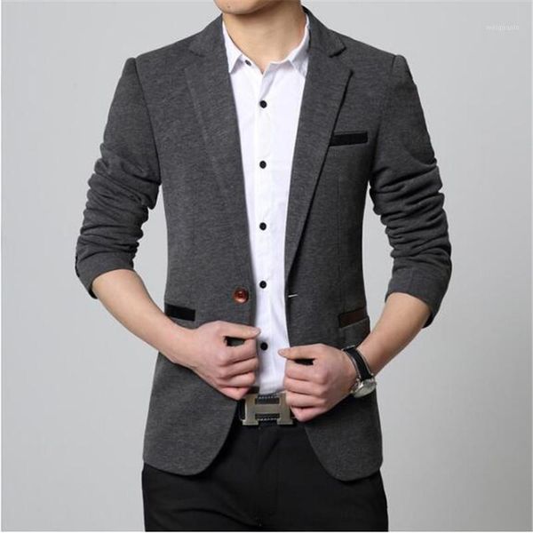 

brand new men's blazer slim fit korea style casual fashion suits male blazer masculino spring autumn jacket1, White;black
