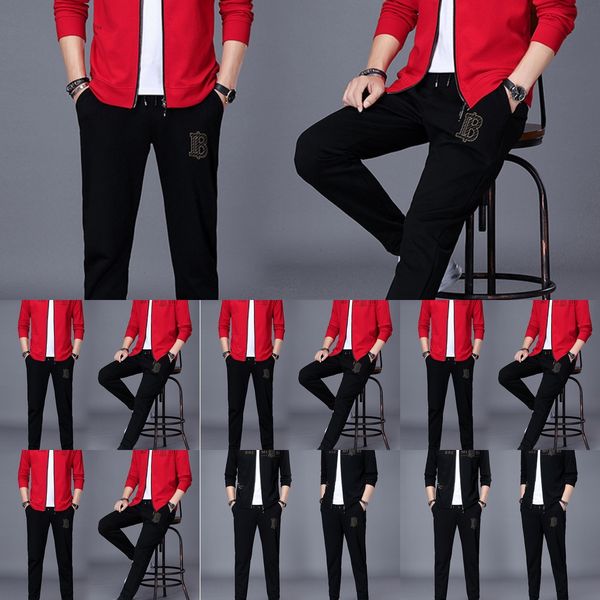 

autumn new men's bathroom european style sanitary youth fresh leisure sports cardigan tide man autumn new men's bathroom european, Black