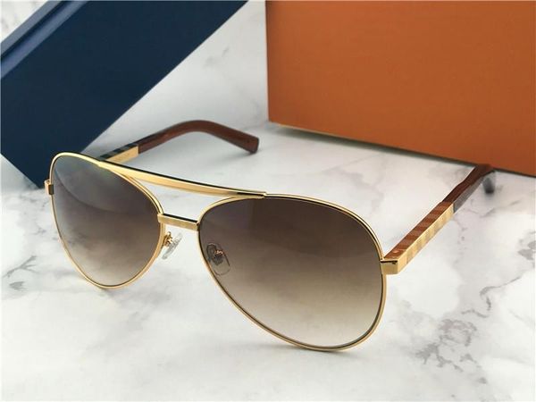 

new men designer sunglasses attitude pilot sunglasses 0339 oversized men style outdoors vintage classical model uv400 lens with case, White;black