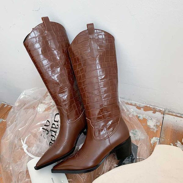 

women shoes winter boots women leather boots womens winter1, Black