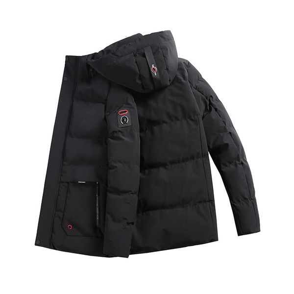 

2020 winter new functional tooling men's fashion cool down cotton padded jaet, Black