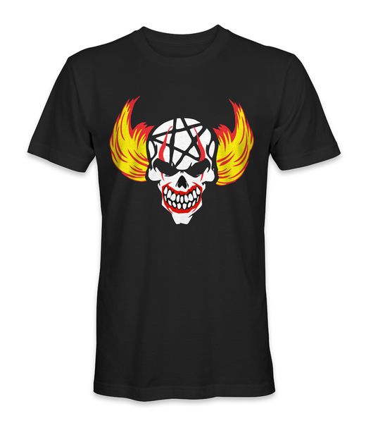 

evil skull with fire flames t-shirt popular tagless tee shirt sport hooded sweatshirt hoodie