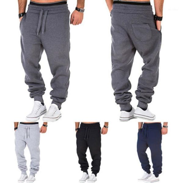 

new fashion mens gym casual loose fit trousers tracksuit bottoms joggers sweat track pants black gray1