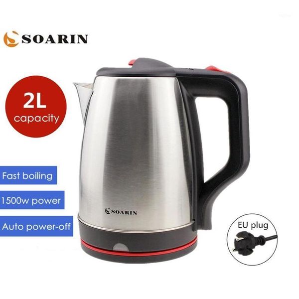

electric kettles 220v kettle 2l stainless steel 1500w water boiler quick heating auto power-off protection kitchen home1