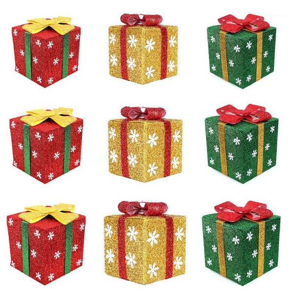 

christmas decorations gift packing box cookies candy cake dessert xmas decor1