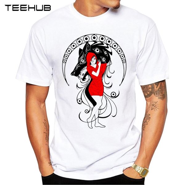 

teehub men's fashion animal and printed short sleeve t-shirt hipster o-neck design cool desgin tee sport hooded sweatshirt hoodie